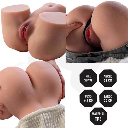 Torso Compacto  – 6.1 KG Con vagina Hiper Realista
